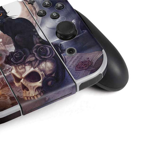 Alchemy Grimelkins Ghost Nintendo Switch OLED (2021) Skin